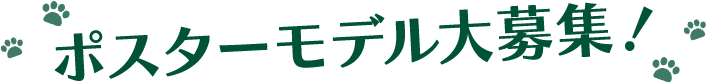 ユアペティア ポスターモデル 大募集！