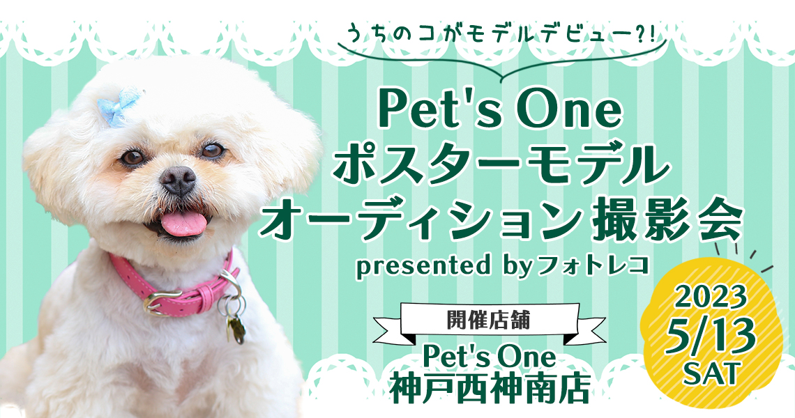 Pet's One撮影会 ポスターモデルオーディション