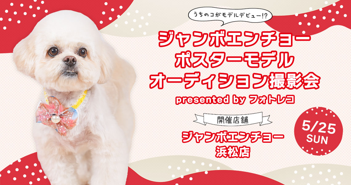 ジャンボエンチョー・ホームアシスト・Zoo Square ポスターモデルオーディション撮影会